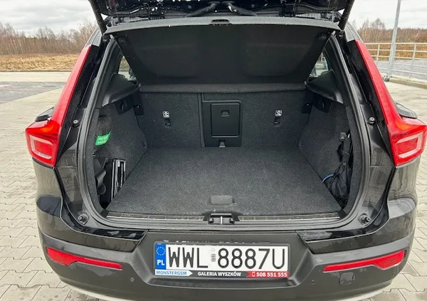 Volvo XC 40 cena 145000 przebieg: 84500, rok produkcji 2021 z Tłuszcz małe 29